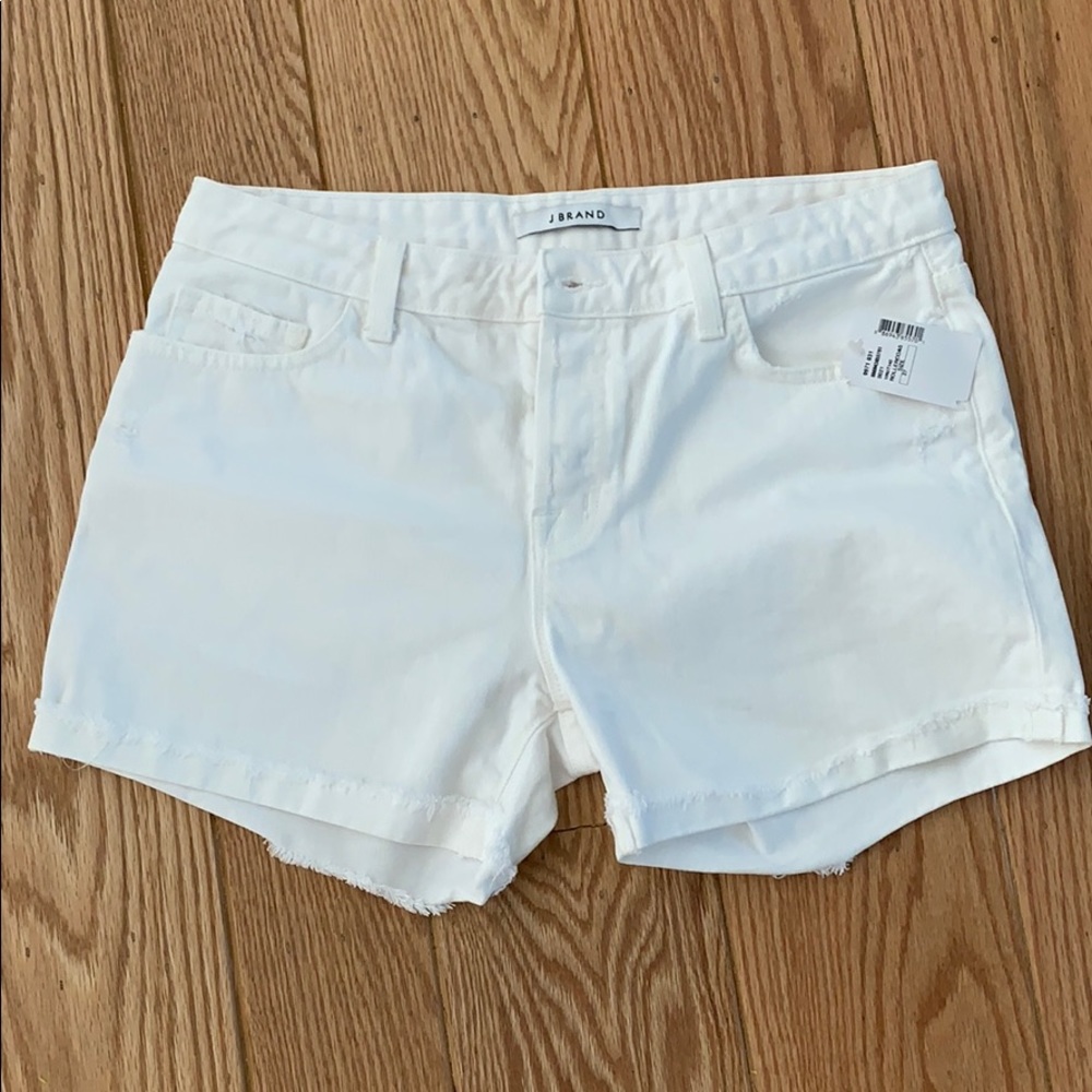 J Brand New Womens Size 27 White Jeans Shorts